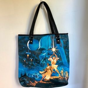 Star Wars faux leather Loungefly tote